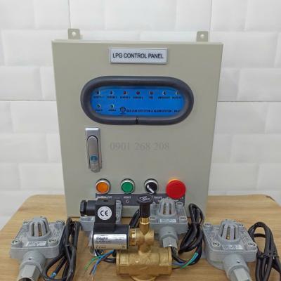 TỦ BÁO RÒ GAS KẾT NỐI 4 KÊNH ĐẦU DÒ PHÒNG NỔ T-300